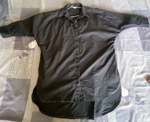 Oversized Black Shirt