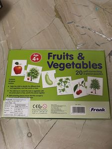 Fruits &amp; Vegetables Puzzles for Kids