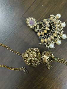 Maang Tikka and bridal decor jwel