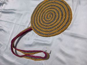 Round shape bag with single sling