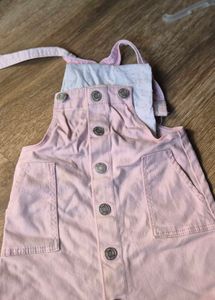 H&amp;M Pink Denim Overalls