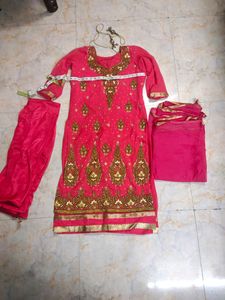 Heavy Embroidery Suit Set