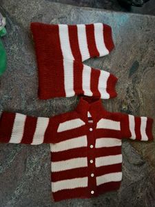 Cozy Striped Cardigan for Little Ones