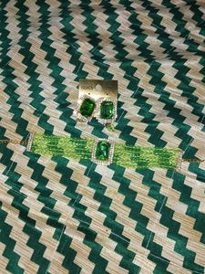 Green Jewel Set