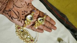 Premium Quality KUNDAN Jewellery Set