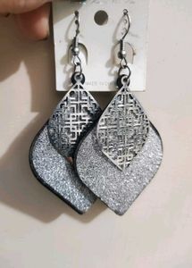 3 Stylish Silver Earrings Try-On | Trendy Oxidised