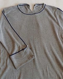 Grey Long Sleeve Sweater