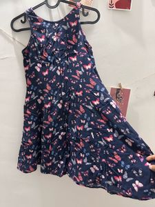 Printed Sleeveless Mini Dress