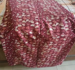 Beautiful Maroon Floral Saree