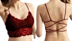 Maroon Bralette  Removable Padded Bra For Women
