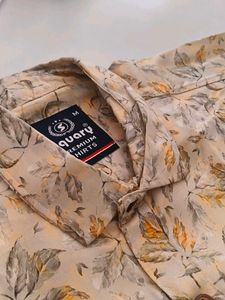 Men's Floral Button-Down Shirt