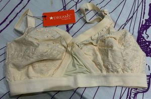 Dreams Lingerie Embroidered Bra
