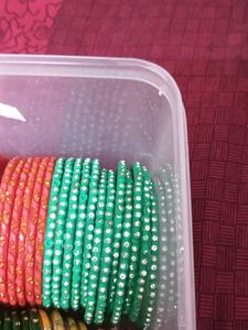 Beautiful Set of Glass Bangles