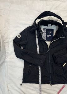 Superdry Black Hooded Jacket