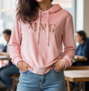 Mango Pink Hoodie