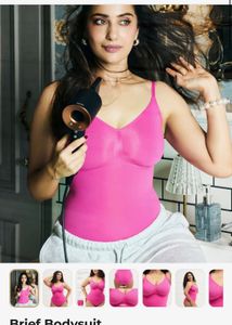 underneat V-Neck Ruffled Pink Camisole