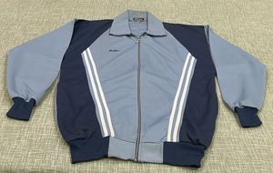 Stylish Blue Media Track Jacket