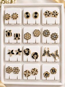 Premium A.D work with golden finish earrings...