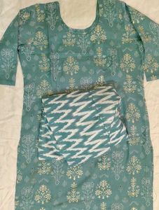 Teal Blue Salwar Suit
