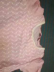 Elegant Pink Chikankari Kurta