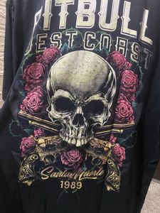 Pitbull West Coast Skull T-Shirt