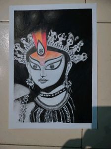 Durga Maa Orignal Hand Made Portrait