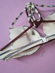 Striped Bikini Top