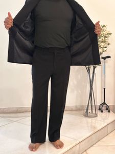 Men’s Classic Black Formal Suit Set – Blazer &amp; Tro