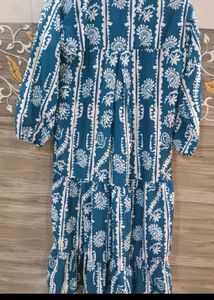 Zara Printed Midi Dress