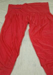 Red Patiala salvar with Pocket