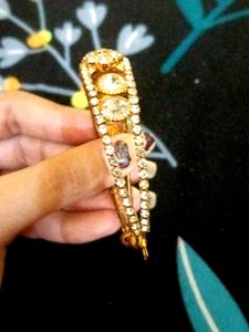 Exquisite CZ Bangle Bracelet
