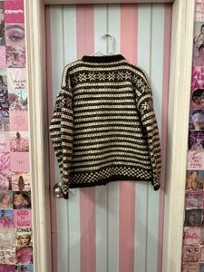 Vintage Patterned Cardigan