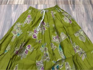 Floral Long Skirt