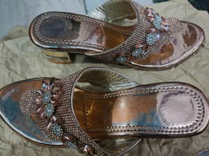 Embellished Ethnic Flats