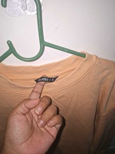 Peach "Cupid" Sweatshirt