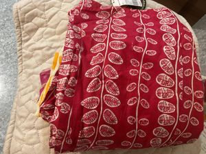 Vibrant Red Palazzo Pants