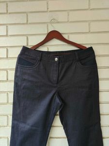 Dark Wash Straight Leg trousers