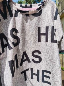 Oversized Graphic Print T-Shirt
