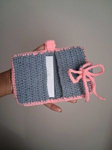Handmade Crochet Card Holder