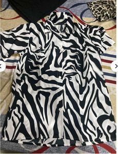 Stylish Zebra Print Co-ord Set