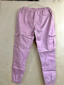 Lilac Cargo Pants