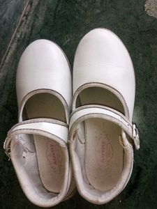 White Mary Jane Shoes