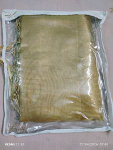 Bollywood Golden soft banarasi saree