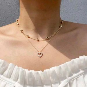 Layered Heart Necklace
