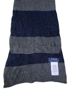 Striped Knit Scarf