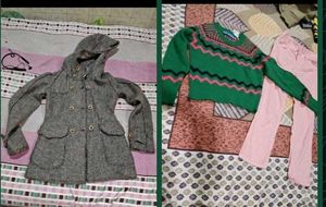 women or girls jacket and sweater free