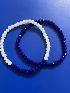 Pair Of Crystal Beads Bracelet