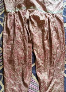 Crepe Suit Bohemian print