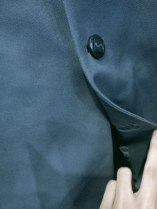 Trendy grey colour coat blazer Only