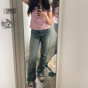 Cute Pink Polka Dot Top